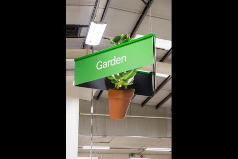 Homebase has introduced clearer signage in its Worcester store